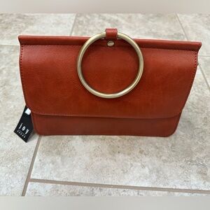 Joy Susan Women's Aria Spice Ring Crossbody/Clutch in "spice" color